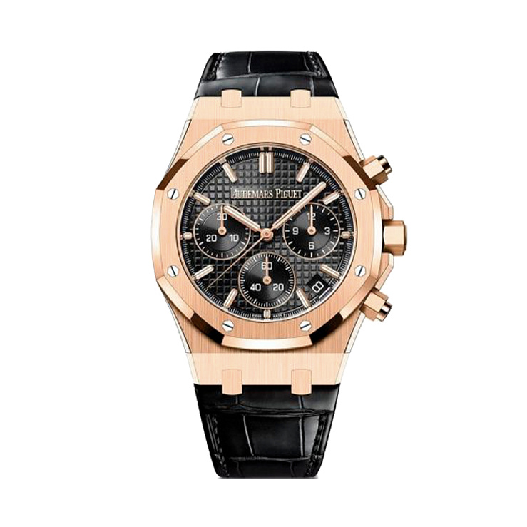 Часы Audemars Piguet  Royal Oak Chronograph 41Mm Pink Gold Black Dial  26240OR.OO.D002CR.01