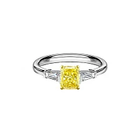 Украшение GIA  Кольцо с бриллиантом 0,63 ct. FIY/VVS2   
