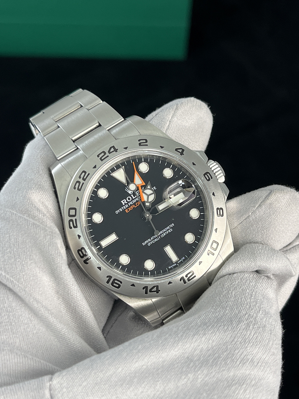 Часы Rolex  Oyster Perpetual Explorer Ii Black Dial  216570 