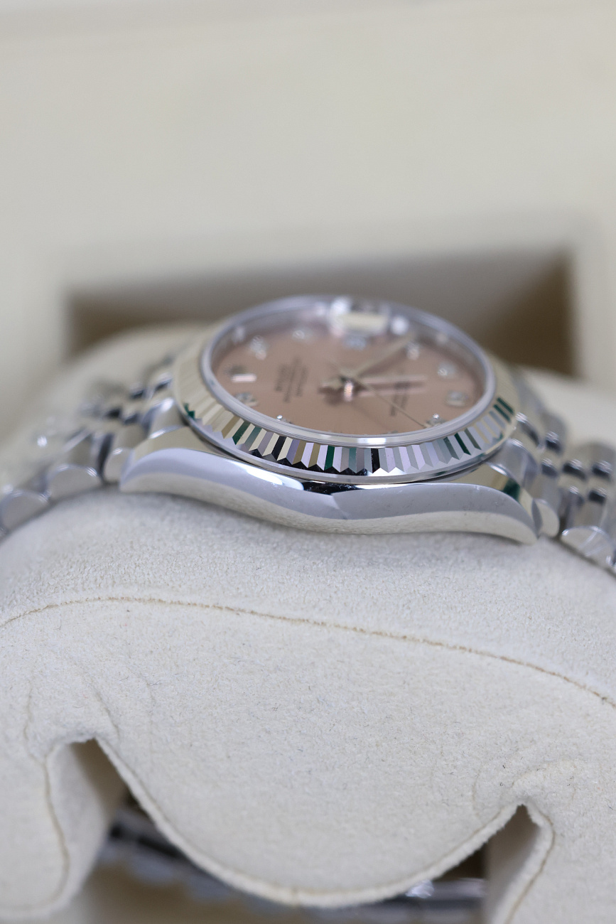 Часы Rolex  Datejust 31 mm Pink Dial with Diamonds  278274-0032