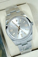 Часы Rolex  Oyster Perpetual 41Mm Silver Dial  124300
