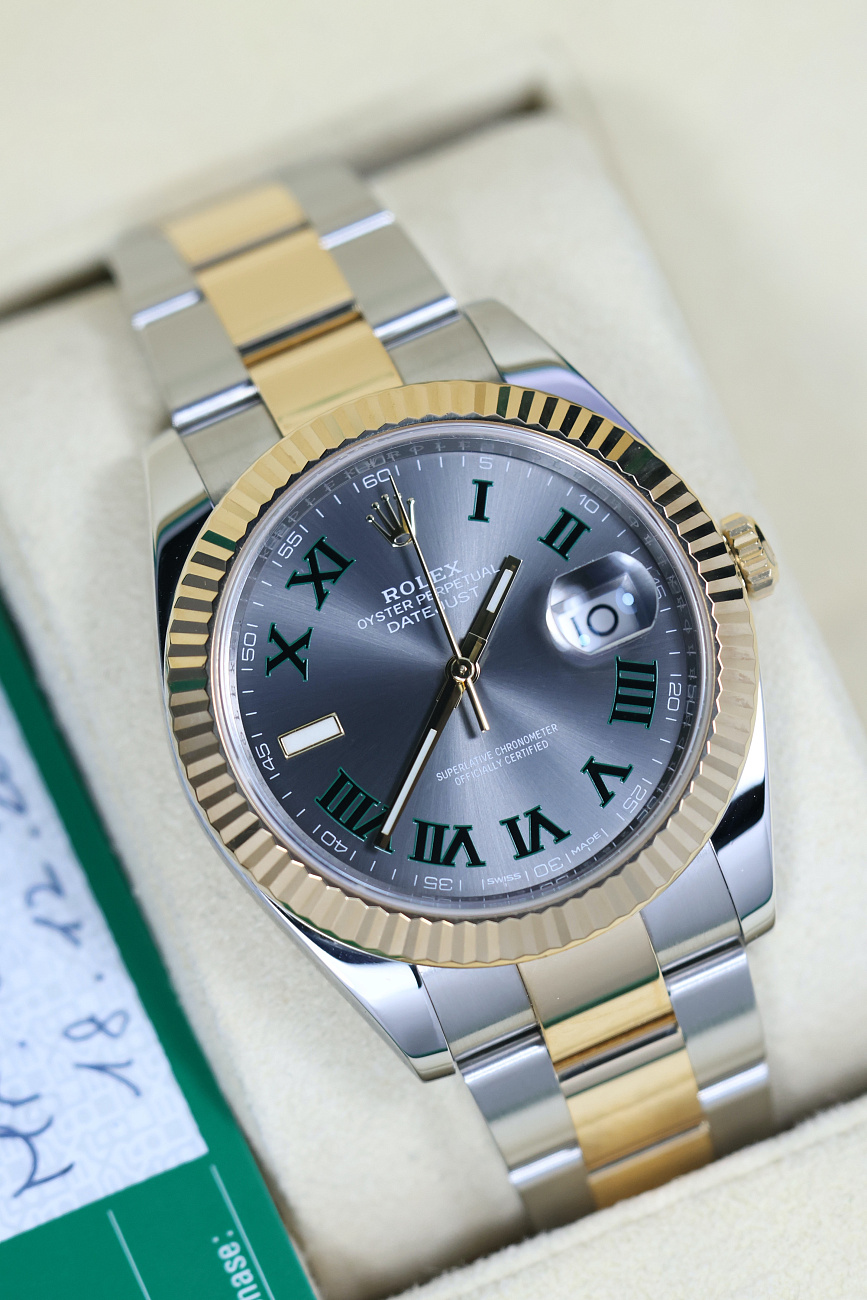 Часы Rolex  Oyster Perpetual Datejust Ii Wimbledon  126333-0019