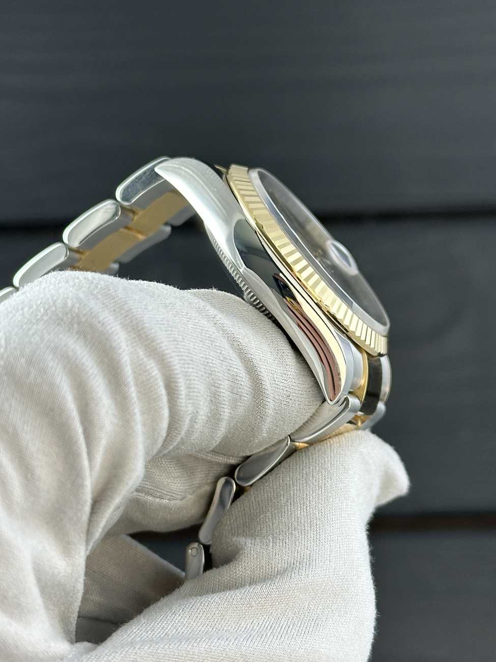 Часы Rolex  Datejust 36Mm Steel & Yellow Gold Wimbledon Dial  126233