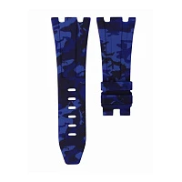 Часовой ремешок Audemars Piguet  Ремешок Для Часов Blue Camo Ap Diver 42Mm Strap  