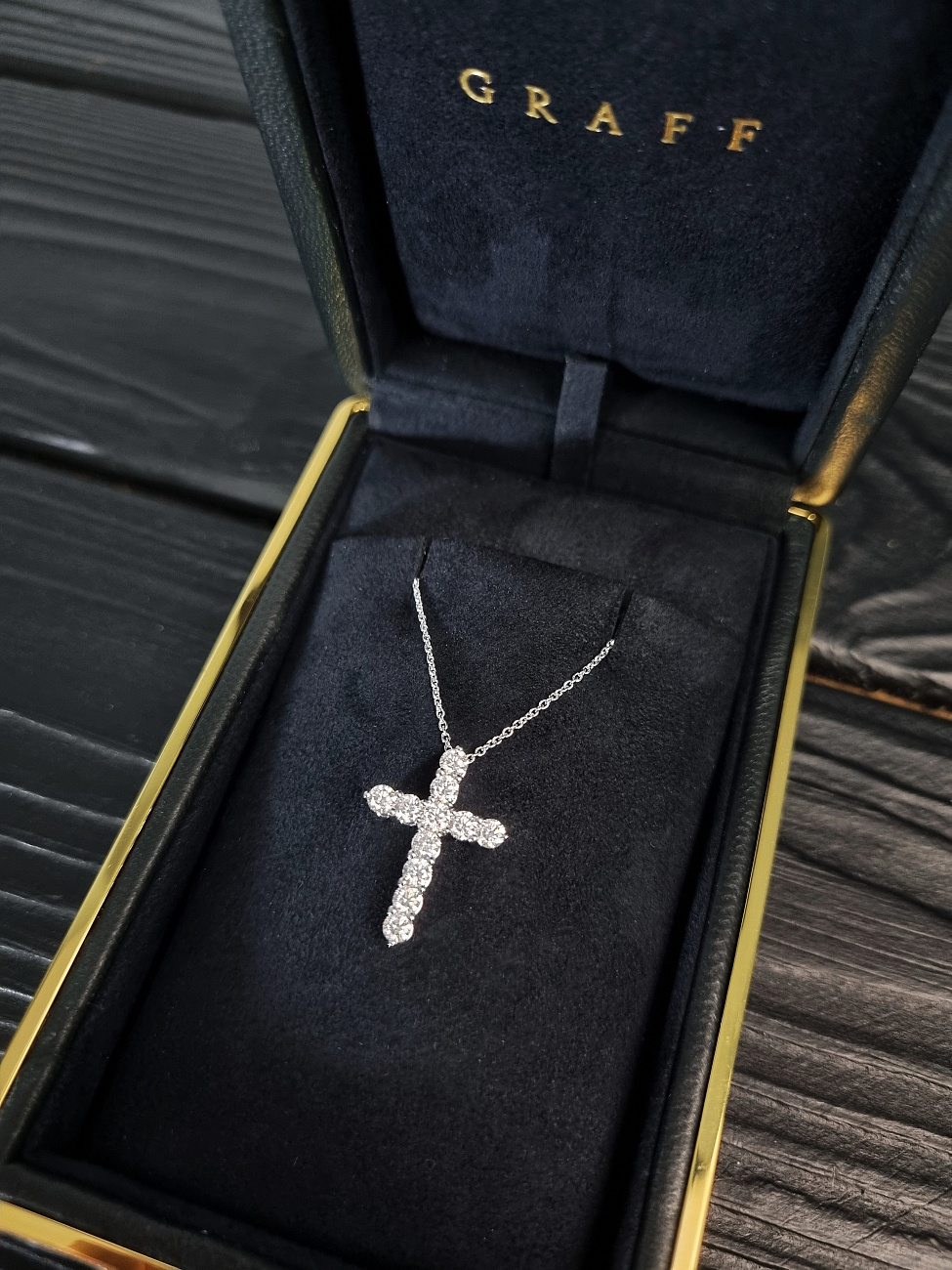 Украшение Graff  Cross Small Pendant  RGP007 