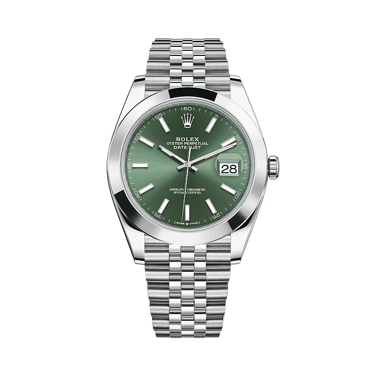 Часы Rolex  Oyster Perpetual Datejust 41 Mm Mint Green  126300