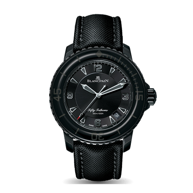 Часы Blancpain  Fifty Fathoms Dark Knight Automatikblack Edition  5015-11C30-52A