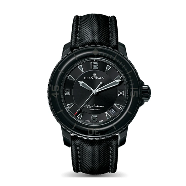 Часы Blancpain  Fifty Fathoms Dark Knight Automatikblack Edition  5015-11C30-52A