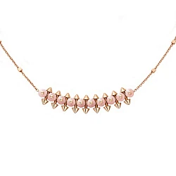 Cartier Clash de Cartier Pendant, Pink Chalcedony