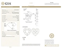 Украшение GIA  Серьги 1,01/1,02 ct. Fancy Intense Yellow/VVS2-VS1 Heart Diamonds   