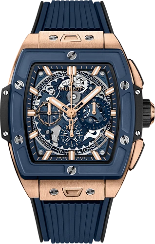 Заказать Hublot  Spirit Of Big Bang King Gold Blue Ceramic  642.OL.7180.RX