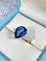 Украшение GRS GemResearch Swisslab  Кольцо с сапфиром 6,95 ct.   