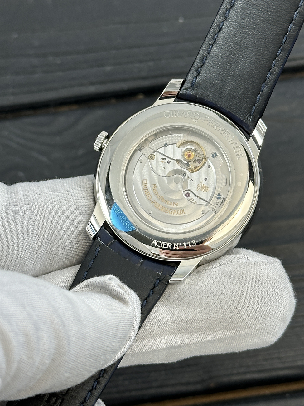 Часы Girard-Perregaux  1966 Orion  49555-11-435-BB4A