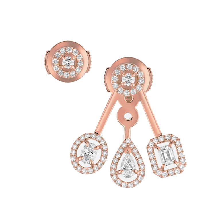 Украшение MESSIKA  Серьги My Twin Trio  My Twin Trio earrings 6527 