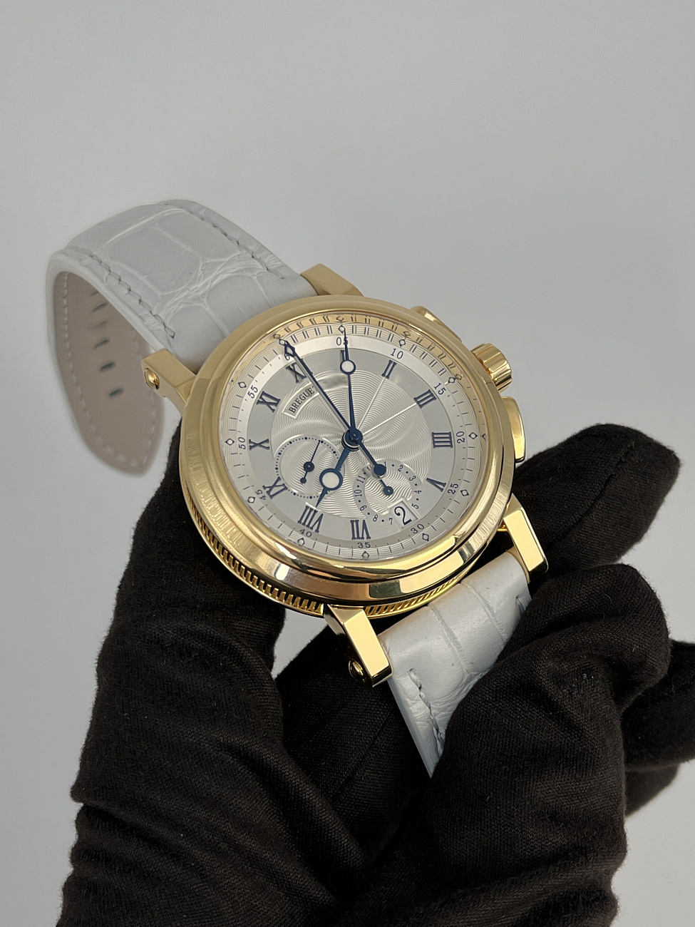 Часы Breguet  Marine 2 Chronograph Yellow Gold  5827BA/12/5ZU