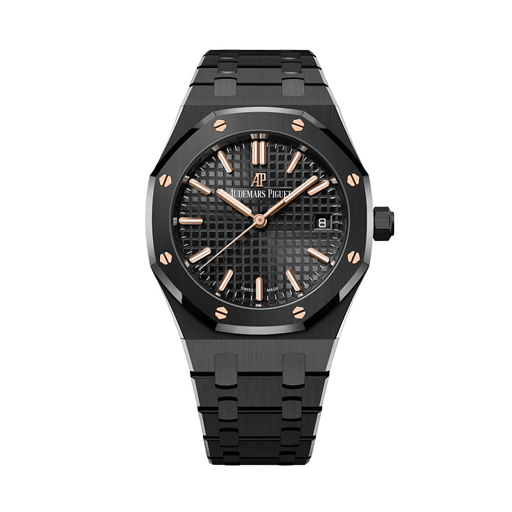 Часы Audemars Piguet  Royal Oak Black Ceramic 34Mm Automatic  77350CE.OO.1266CE.01