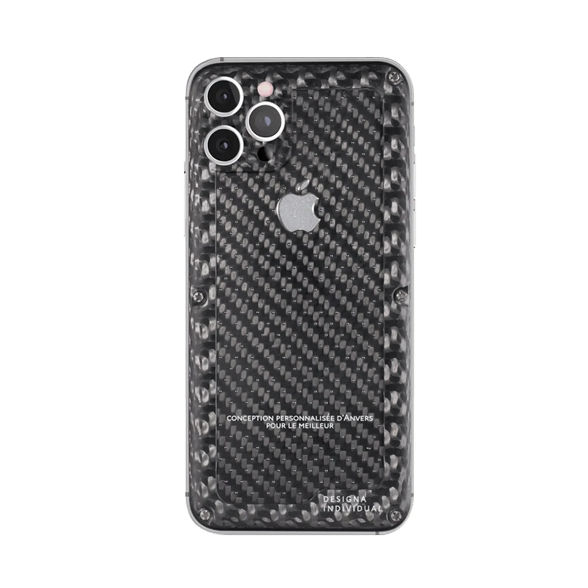 Кастомный Телефон Designa Individual  Carbon Boss Silver Ceramics  
