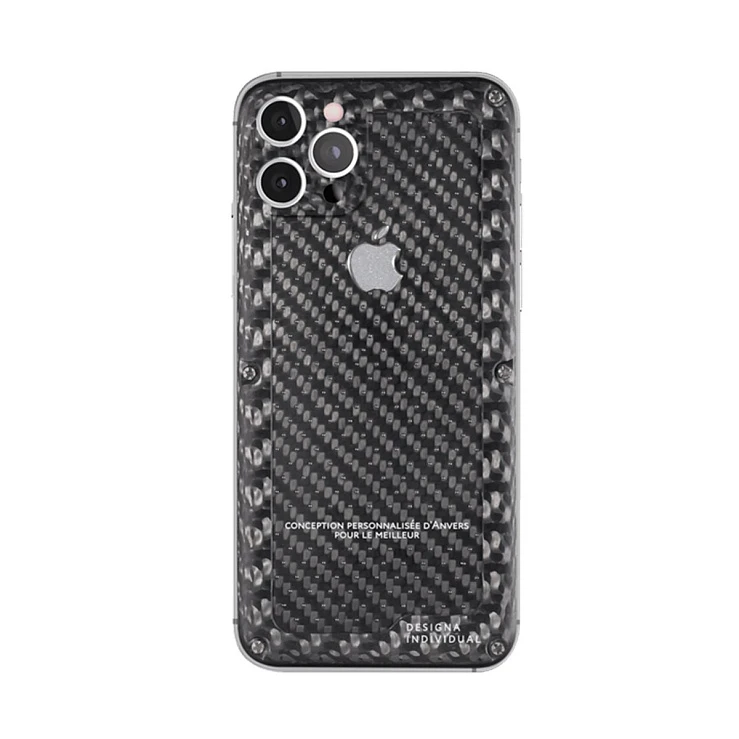 Кастомный Телефон Designa Individual  Carbon Boss Silver Ceramics  