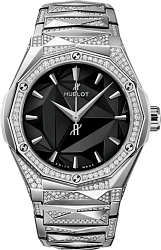 Hublot Classic Fusion Orlinski Titanium Bracelet Alternative Pave