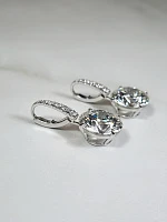 Украшение GIA  Серьги 10,12/10,13 Ct. G/Vvs2 (3 Excellent)   