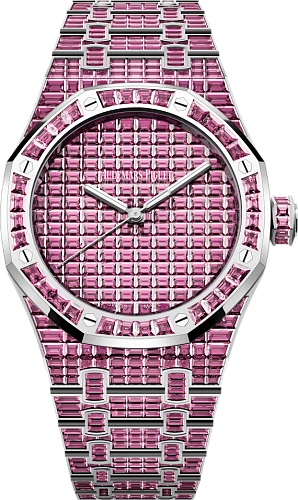 Заказать Audemars Piguet  Royal Oak Selfwinding Pink Tourmaline  15514BC.TM.1284BC.02