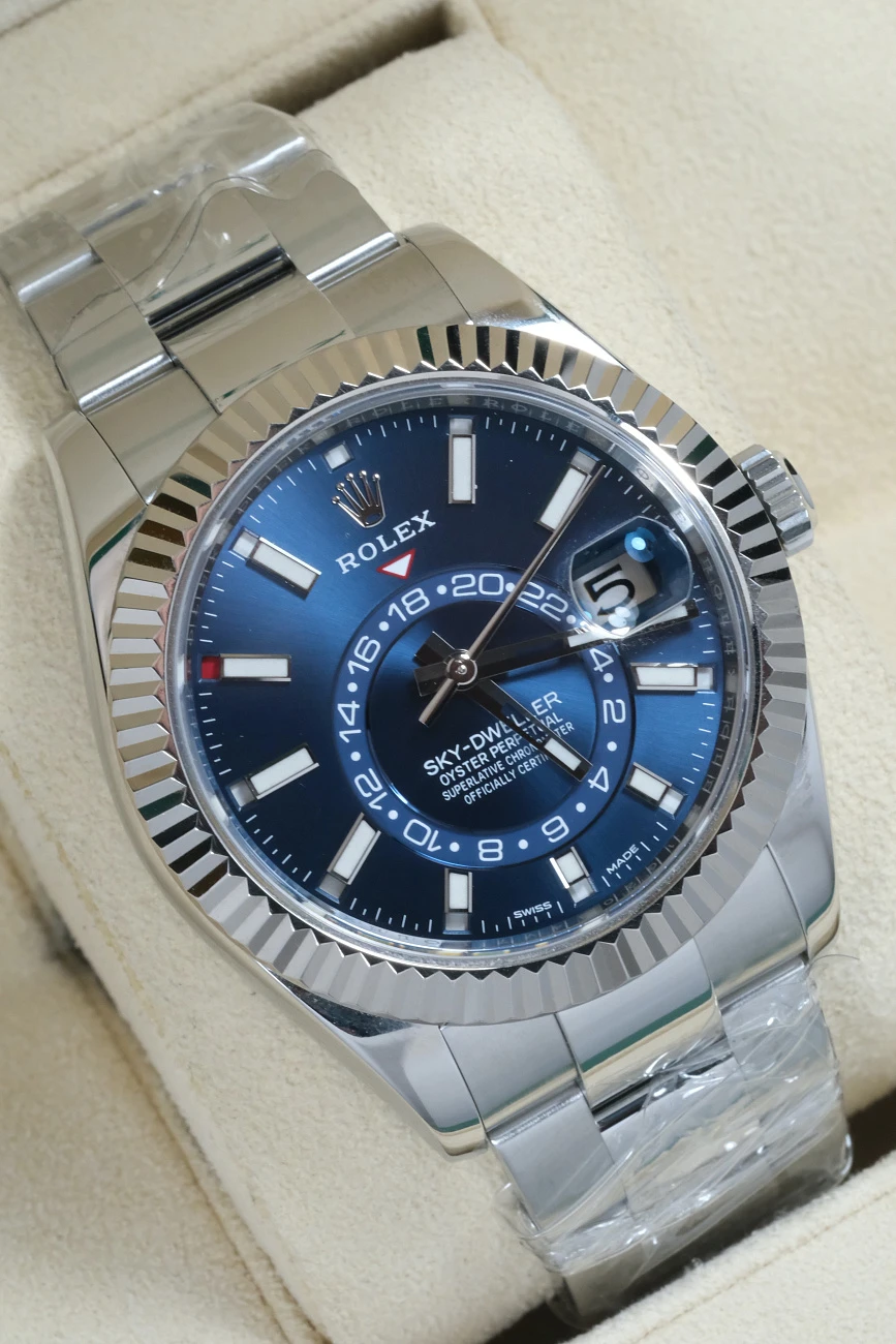 Часы Rolex  Sky-Dweller Blue Dial Oyster Bracelet  326934