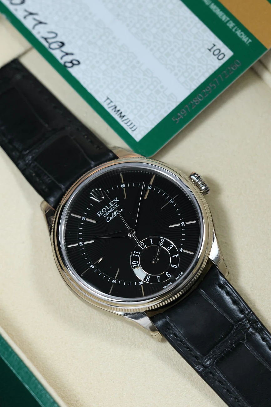 Часы Rolex  Cellini Dual Time 39Мм  50529