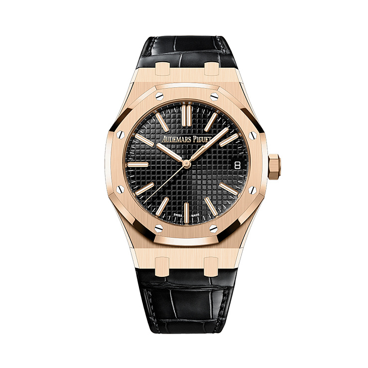 Часы Audemars Piguet  Royal Oak Selfwinding Rose Gold Black Dial  15510OR.OO.D002CR.02