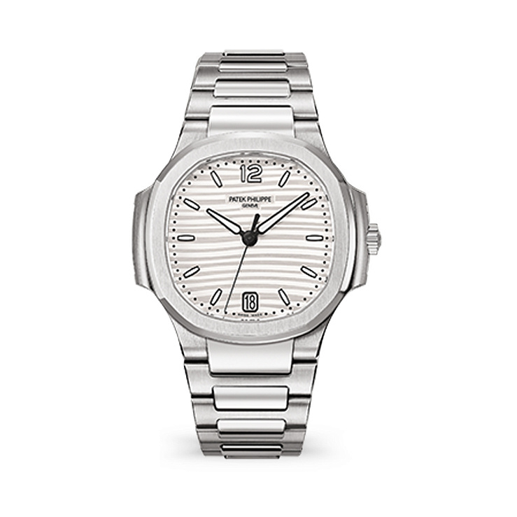Часы Patek Philippe  Nautilus Silvery Opaline Dial 35.2Mm Stainless Steel  7118/1A-010