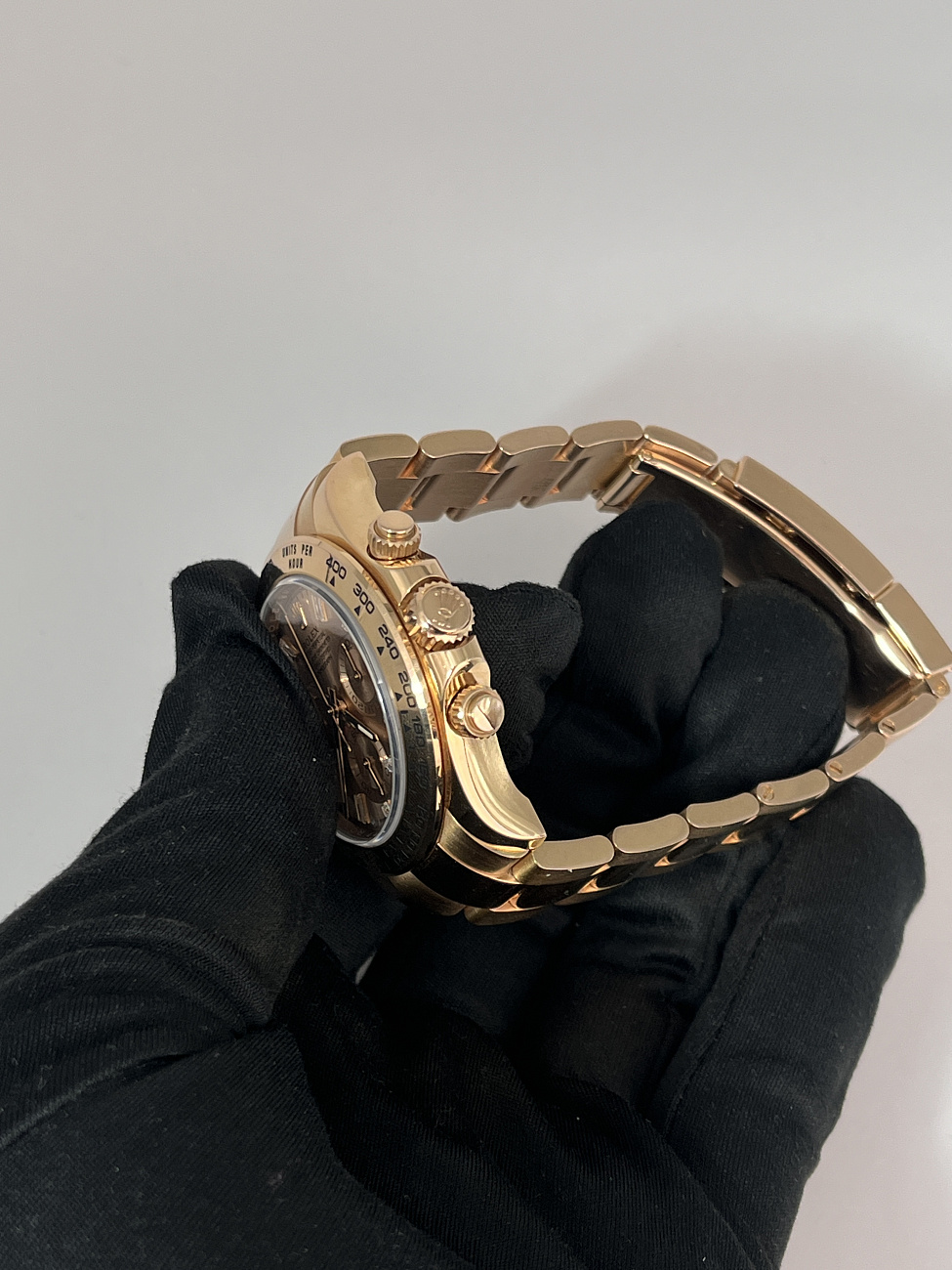 Часы Rolex  Oyster Perpetual Cosmograph Daytona Rose Gold Baguette  116505