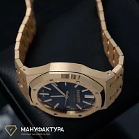 Часы Audemars Piguet  Royal Oak Selfwinding 50Th Anniversary Rose Gold Blue Dial  15510OR.OO.D315CR.01 