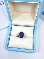 Украшение GIA  Кольцо с сапфиром 8,07 ct.   