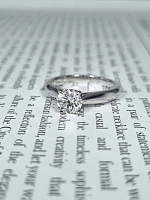Украшение GIA  Кольцо 0,88 ct. H/VS2 (3 Excellent)   