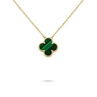 Украшение Van Cleef &amp; Arpels  Vintage Alhambra Pendant Malachite  VCARO9VA00 