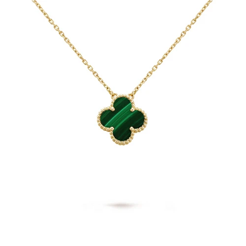 Украшение Van Cleef & Arpels  Vintage Alhambra Pendant Malachite  VCARO9VA00 