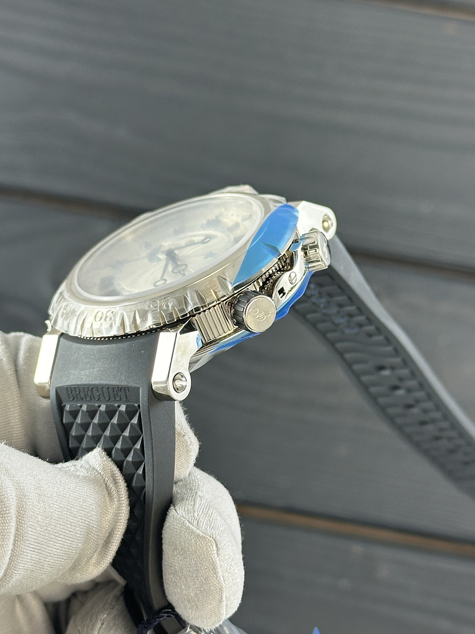 Часы Breguet  Marine Royale White Gold  5847BB/12/5ZV