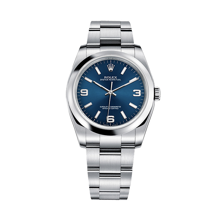 Часы Rolex  Oyster Perpetual 36 Mm Steel Blue Dial  116000