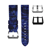 Часовой ремешок Panerai  Ремешок Для Часов Blue Camo 44/47Mm Strap  