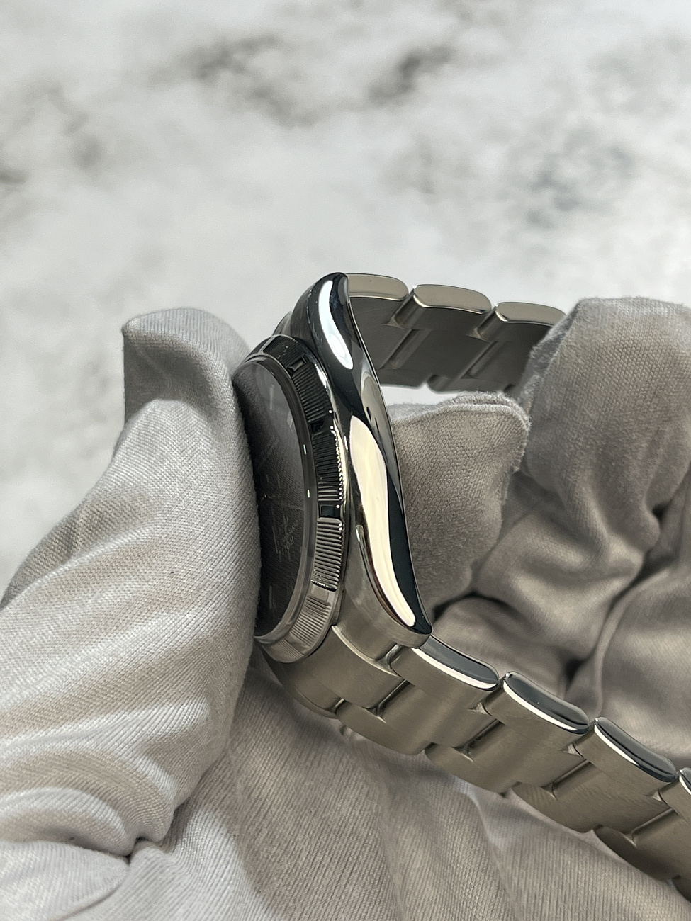 Часы Rolex  Oyster Perpetual Air-King Blue Dial  114210