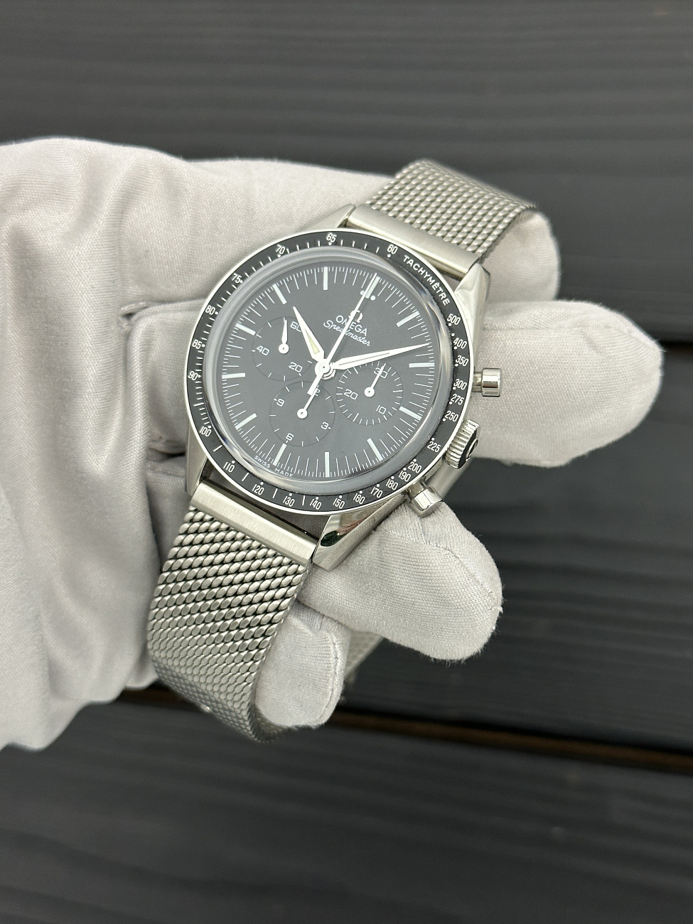 Часы Omega  Speedmaster Anniversary Series First Omega In Space  311.32.40.30.01.001 