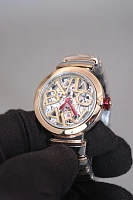 Часы Bvlgari  Lvcea Skeleton Steel And Rose Gold 33Mm  102878