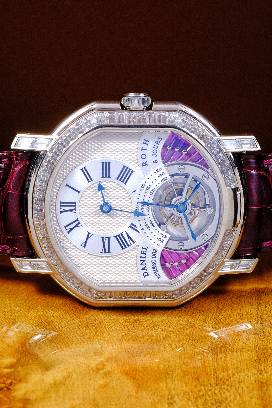 Часы Daniel Roth  8-Day Double Face Tourbillon Ruby  197.X.60