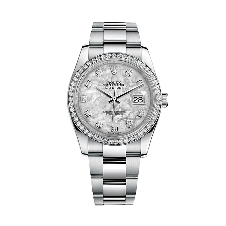 Часы Rolex  Oyster Perpetual Datejust 36Mm Diamond Bezel  116244 FIX