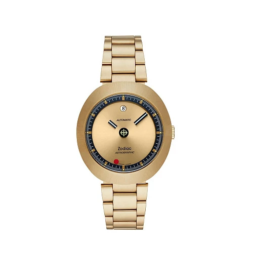 Часы Zodiac  Limited Edition 50Th Anniversary Astrographic Automatic Gold-Tone Stainless Steel  