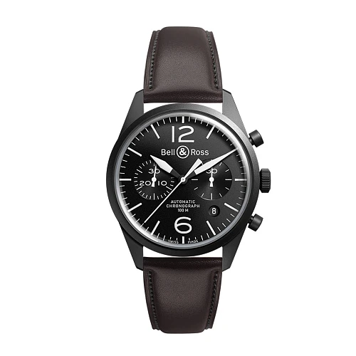 Часы Bell & Ross  Vintage Chronograph Br 126 Original Carbon  BRV126-BL-CA