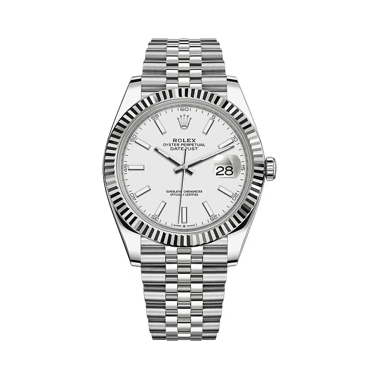 Часы Rolex  Datejust 41Mm White Dial  126334