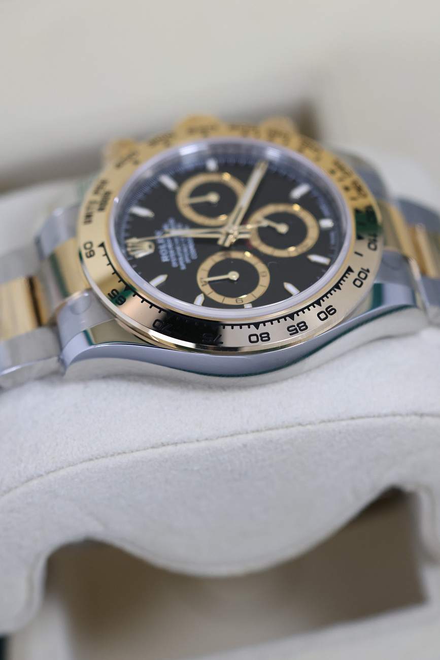 Часы Rolex  Cosmograph Daytona Steel & Yellow Gold Black Dial  126503