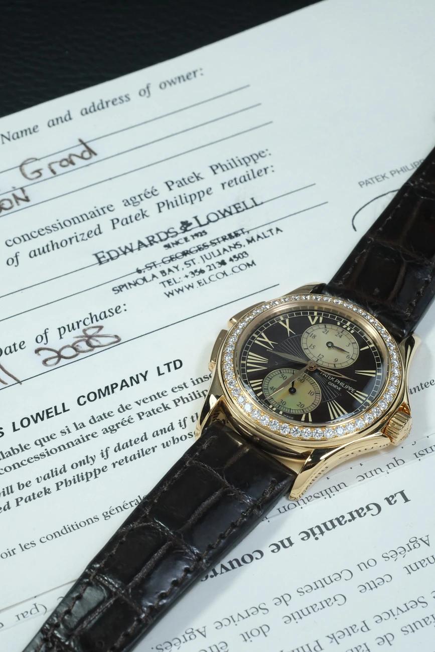 Часы Patek Philippe  Complicated Calatrava Travel Time  4934R-001