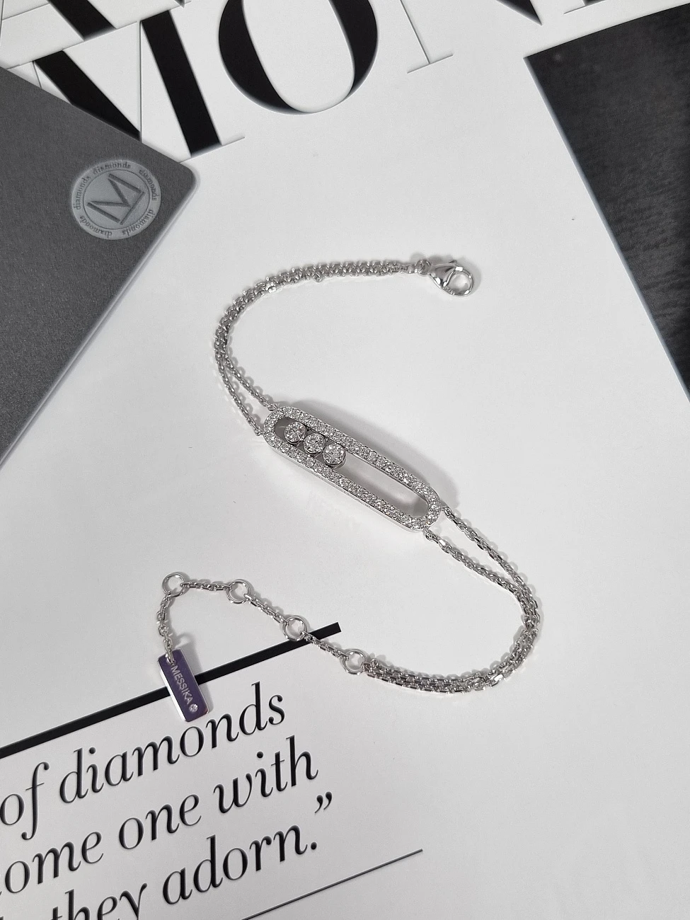 Украшение Messika  Браслет Move Classique Pavé  03995-WG 