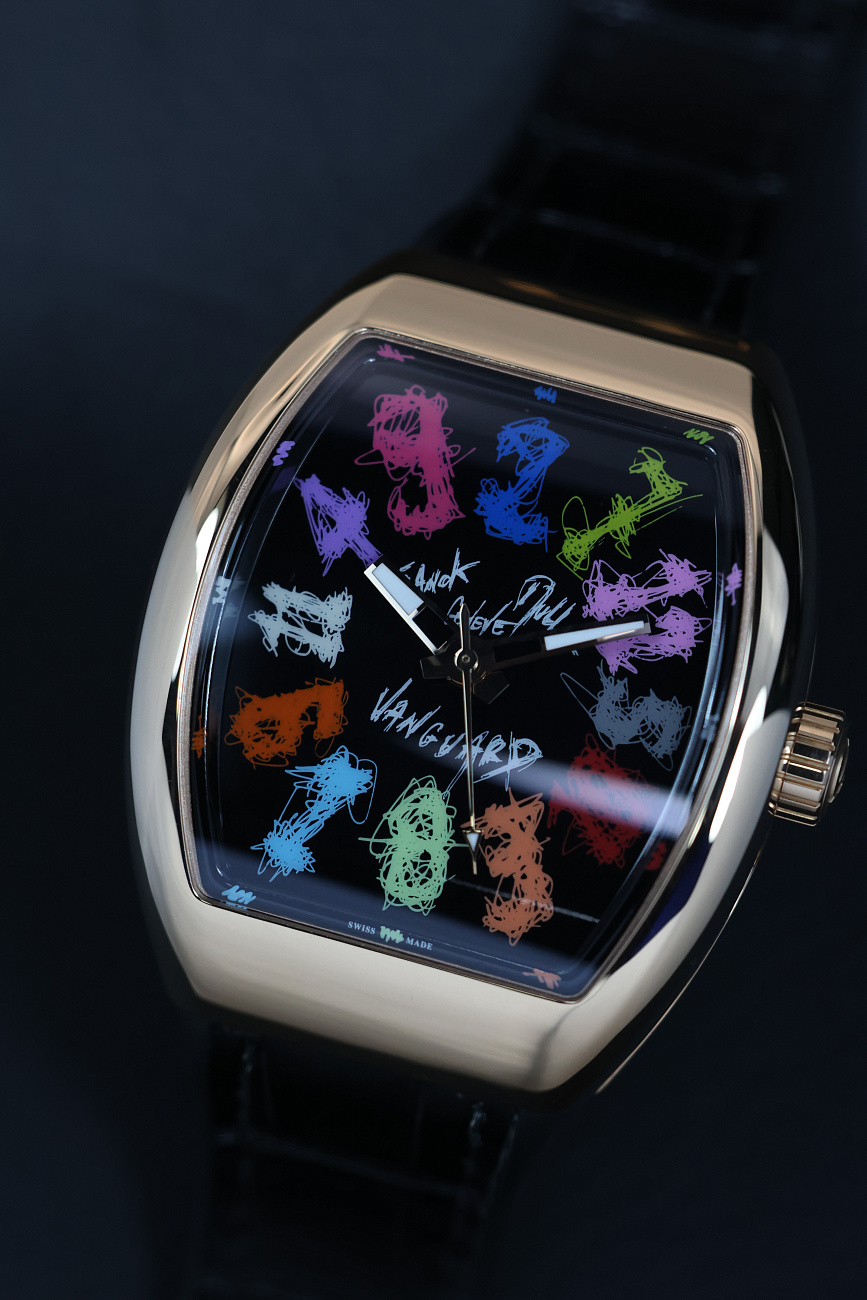 Часы Franck Muller  Vanguard Crazy Hours Hom Nguyen  V 41 CH HN COL DRM LTD (NR)